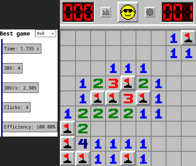 Screenshot of 1.7 seconds on beginner